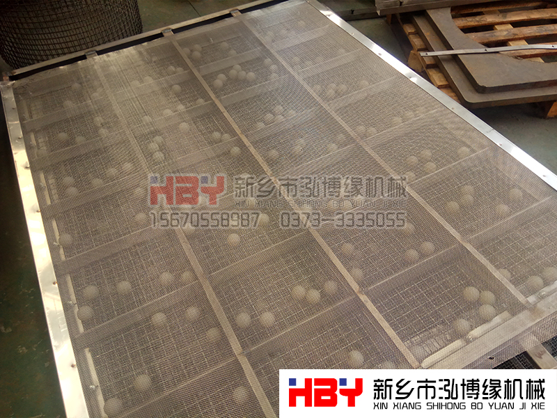 怎樣固定平面回轉篩篩面？平面篩廠家泓博緣機械給您支招